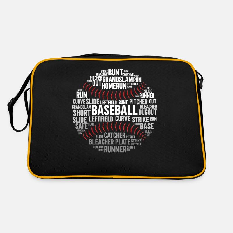 Baseball Fan Word Cloud Baseball Sac Retro