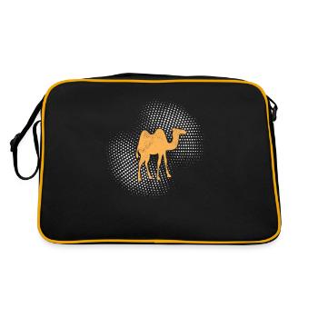 Chameau - Sac Retro - noir/or - Dos