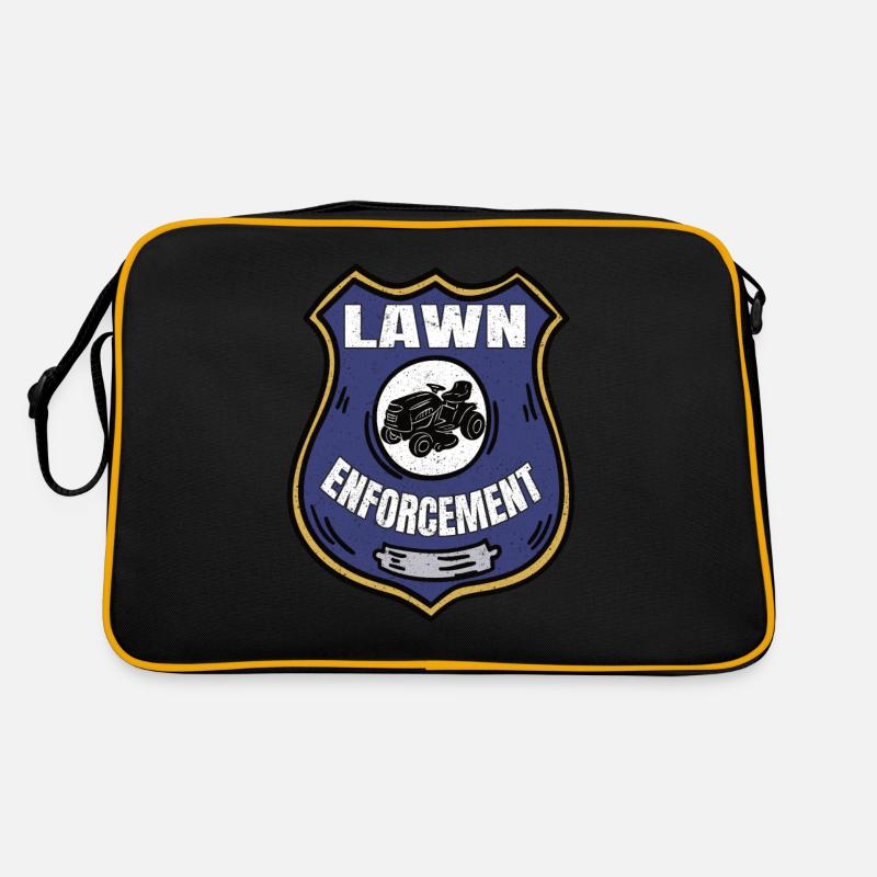 Ride-on Mower Lawn Enforcement Lawn Care Retro Bag