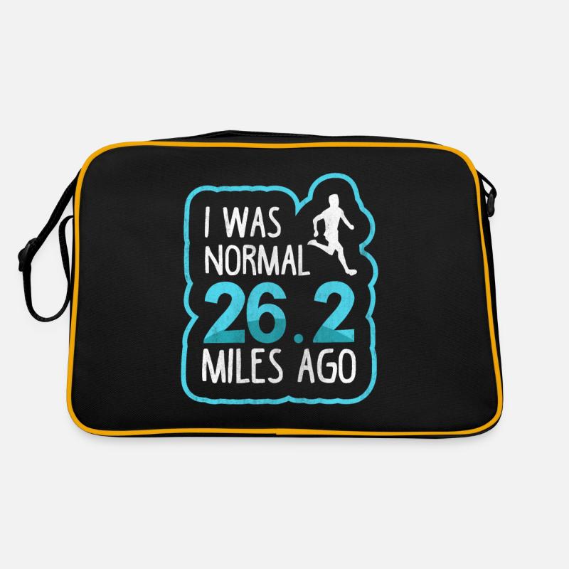 J’étais normal il y a 26,2 miles - Coureur de marathon complet Sac Retro