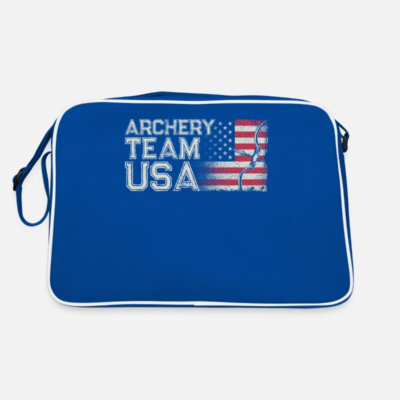 Archery Bow Archer Vintage Usa Retro Tasche