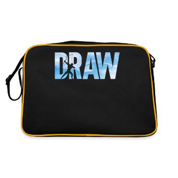 Tir à l’arc Archer Draw - Sac Retro - noir/or - Dos
