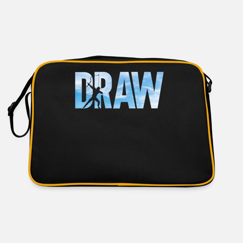 Archery Bow Archer Draw Retro Tasche