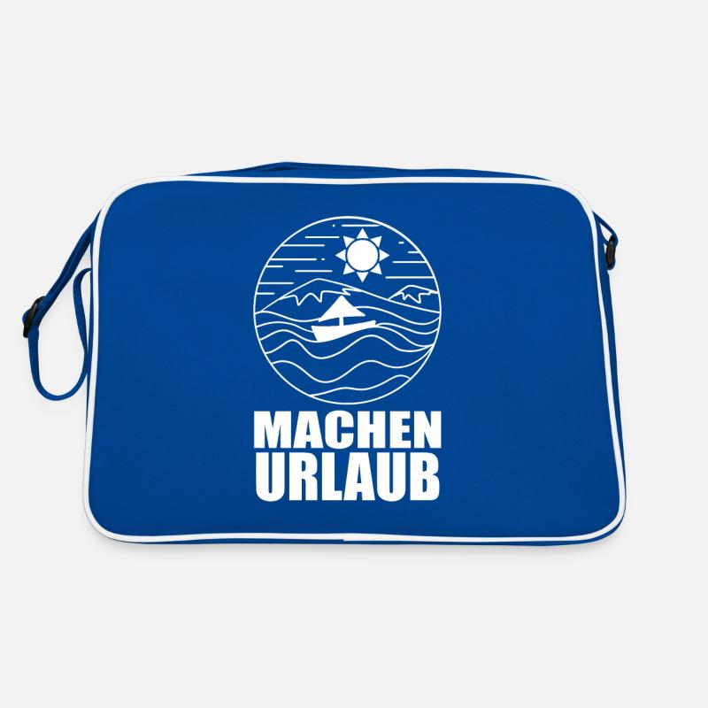 Urlaub machen Retro Tasche