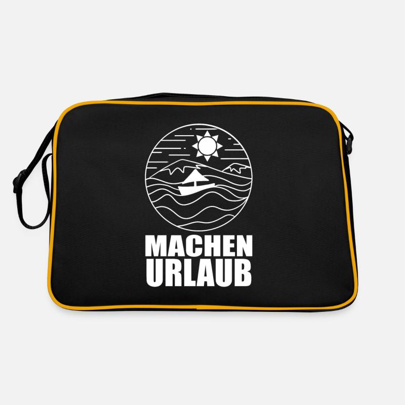 Urlaub machen Retro Tasche
