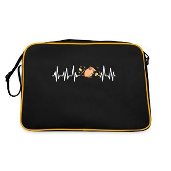 Mouse - Retro Bag - black/gold - Back