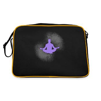 yoga - Retro Bag - black/gold - Back