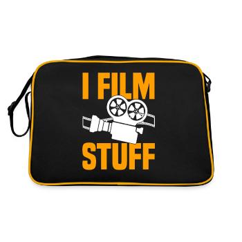 Director Filmmaker Feature Film Film - Retro Bag - black/gold - Back