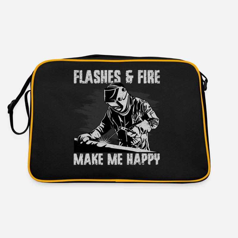 Funny Welder Welder Welder Gift Retro Bag