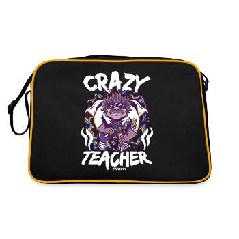 Professeur fou - Sac Retro - noir/or - Dos