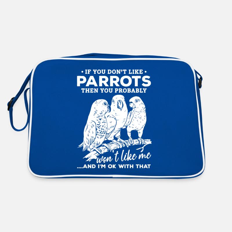 If you don't like parrots, you will me Retro Bag