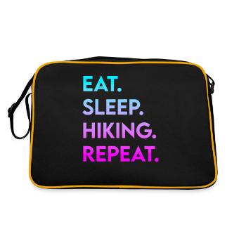 Manger Sleep Randonnée - Sac Retro - noir/or - Dos