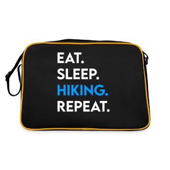 Manger Sleep Randonnée - Sac Retro - noir/or - Dos