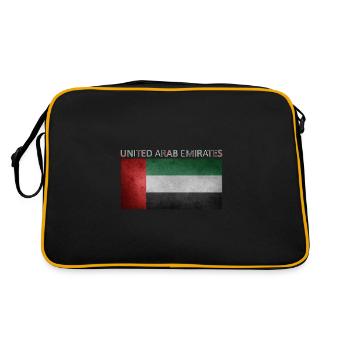 Emirats Arabes Unis Dubaï Abu Dhabi - Sac Retro - noir/or - Dos