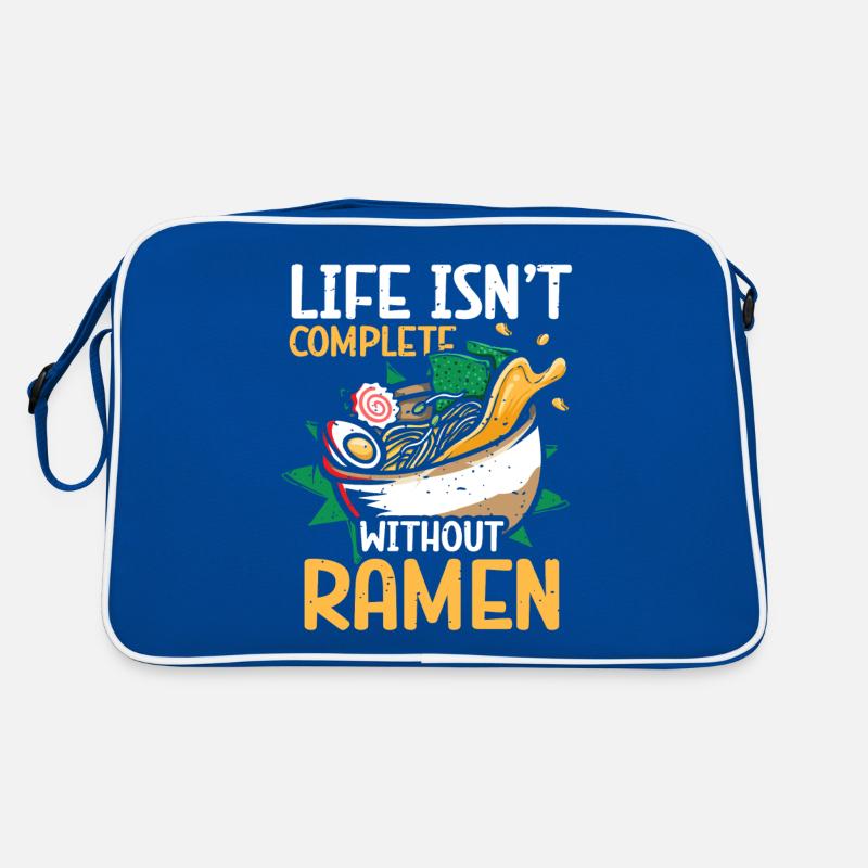 La vie n’est pas complète sans ramen | Ramen Sac Retro