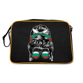 Balkans Bulgarie Bulgarie Bulgarie - Sac Retro - noir/or - Dos