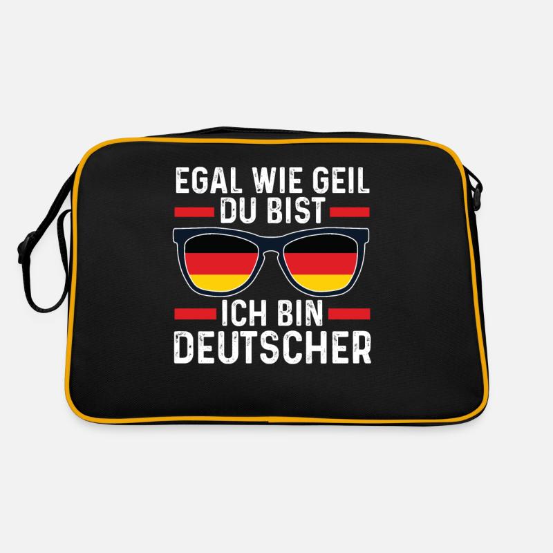 Deutscher Deutsches Deutschland Retro Tasche