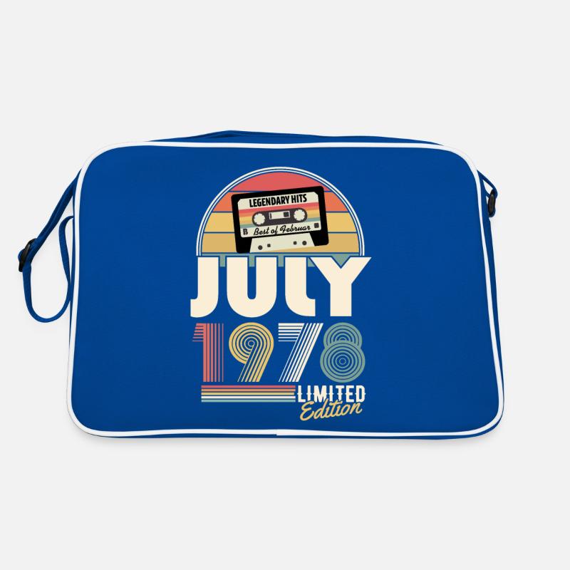 July 1978 Vintage Birthday Gift Retro Bag