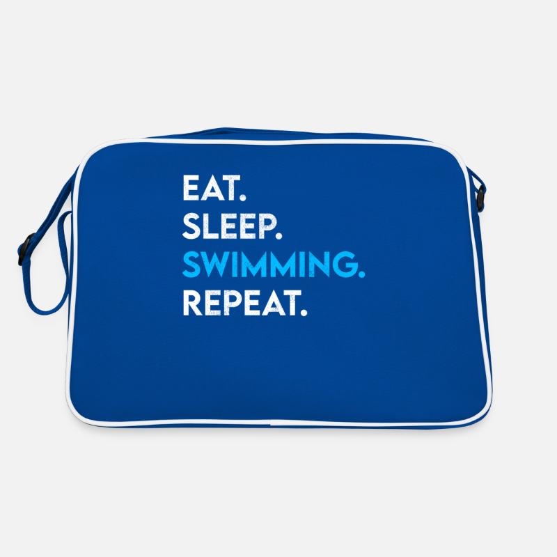 manger dormir nager répéter Sac Retro