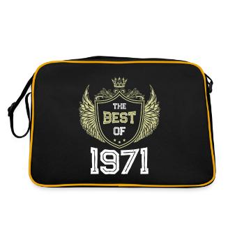 1971 best of - Retro Bag - black/gold - Back