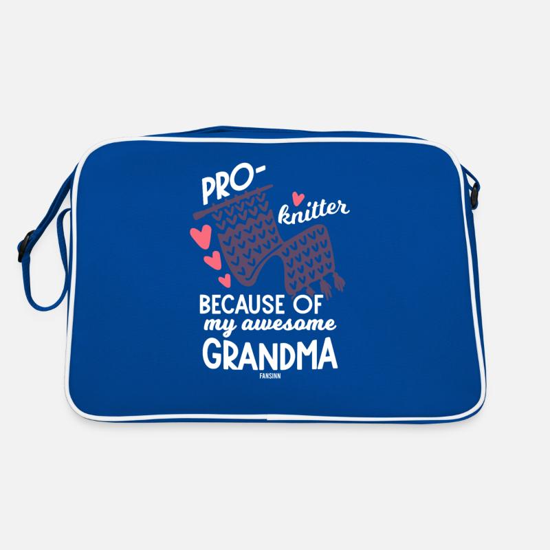 stricken Retro Tasche