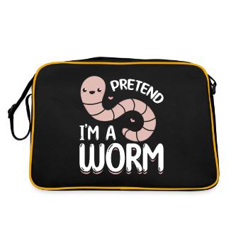 Worm Farm Nice worm composting worm lovers so - Sac Retro - noir/or - Dos