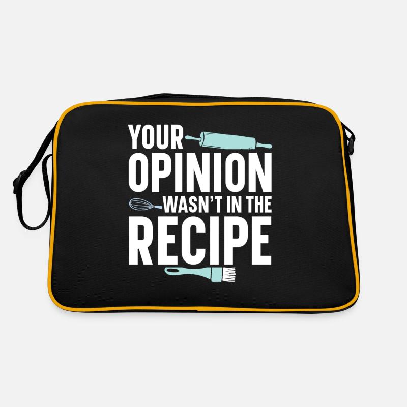 Votre opinion n’était pas dans la recette | Chemise Baker Sac Retro
