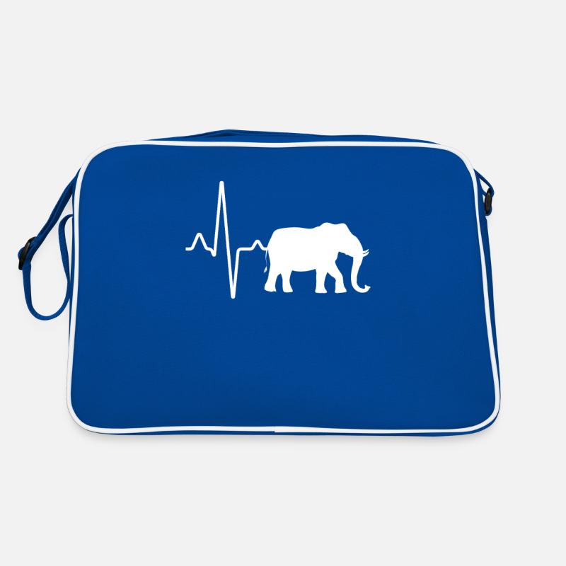 Elephant Heartbeat Retro Bag