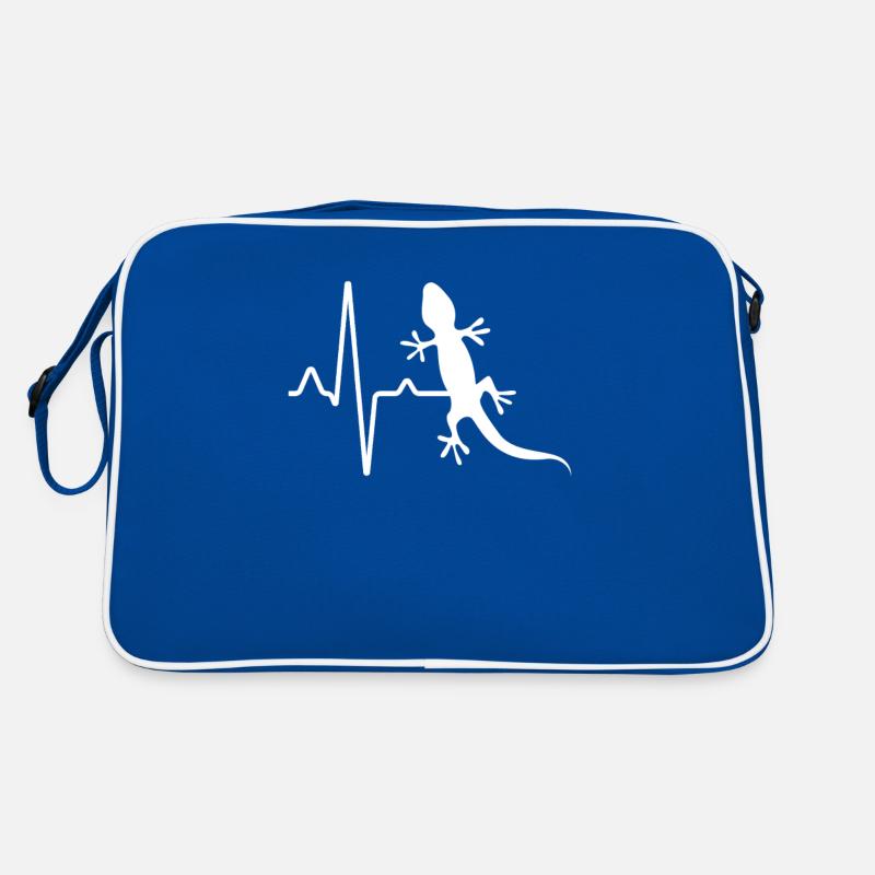 Lizard Heartbeat Retro Bag