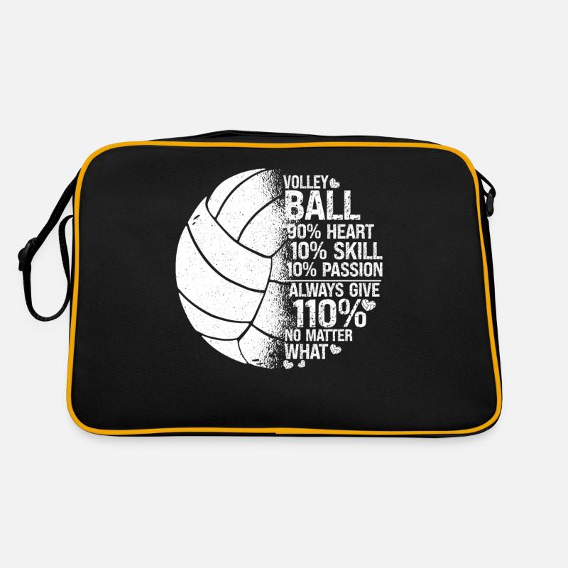 Volleyball Player Team Volleyball Retro Bag