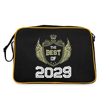 2029 best of - Sac Retro - noir/or - Dos