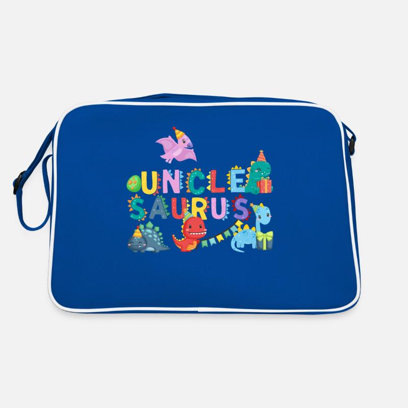 Uncle Saurus | Rawr Dinosaur Tshirt | Family Retro Bag