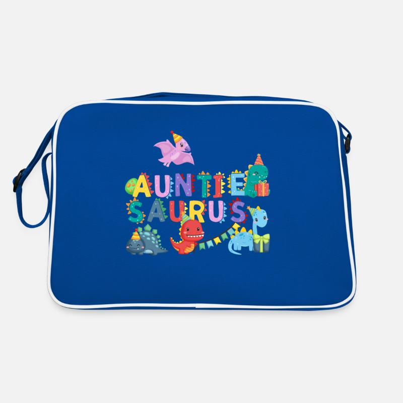 Aunt Saurus | Rawr Dinosaur Tshirt | Family Retro Bag