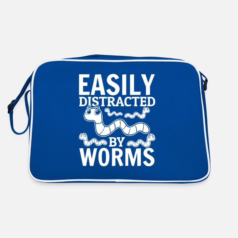Worm Lover compost worm easily from worms Retro Bag