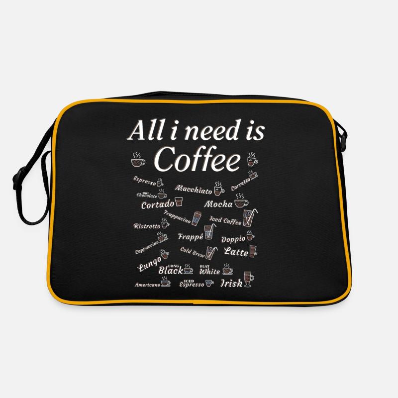 Kaffee Sammlung Kaffeetrinker Kaffeeliebhaber Retro Tasche
