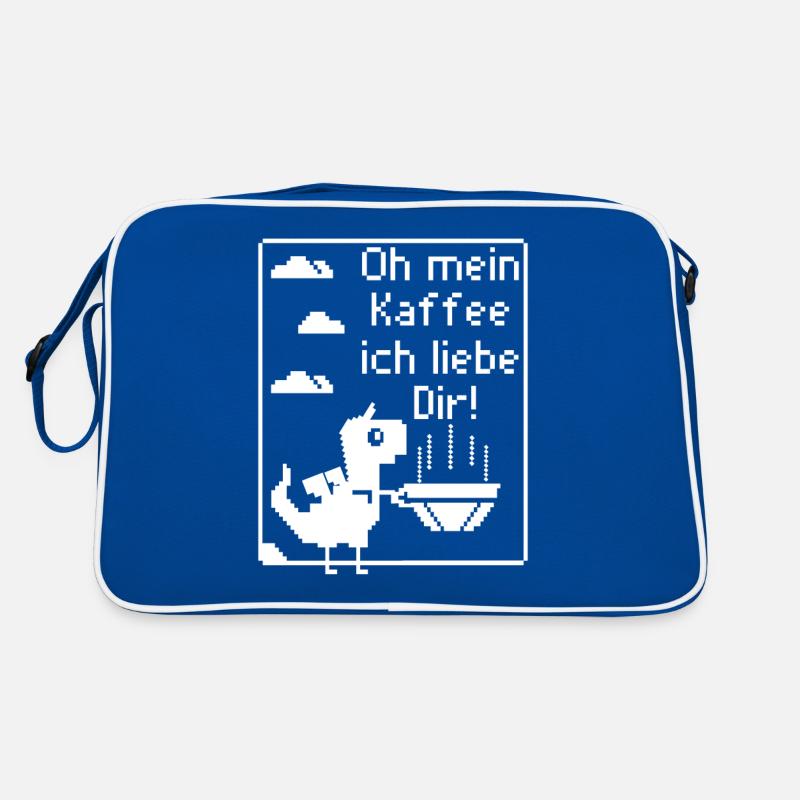Kaffeeliebhaber Programmierer Gamer Informatik Retro Tasche