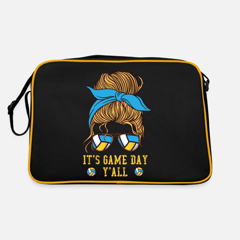 Joueuse de volleyball Équipe Fille Sac Retro