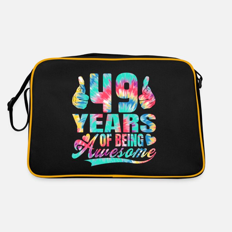 49. Geburtstag Oder Jahrestag 49 Years Of Being Retro Tasche