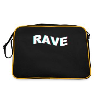 Rave Raver - Sac Retro - noir/or - Dos