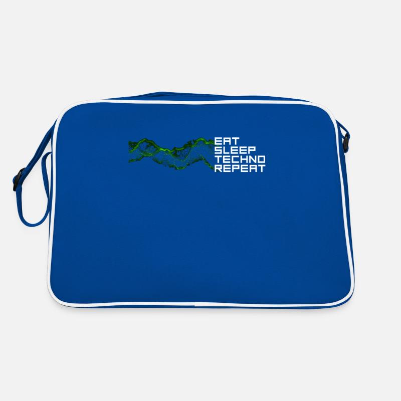 manger du sommeil techno répéter Sac Retro