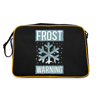 Meteorologist Weather Forecast - Retro Bag - black/gold - Back