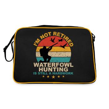 Drôle de chasse à la sauvagine Retro - Sac Retro - noir/or - Dos