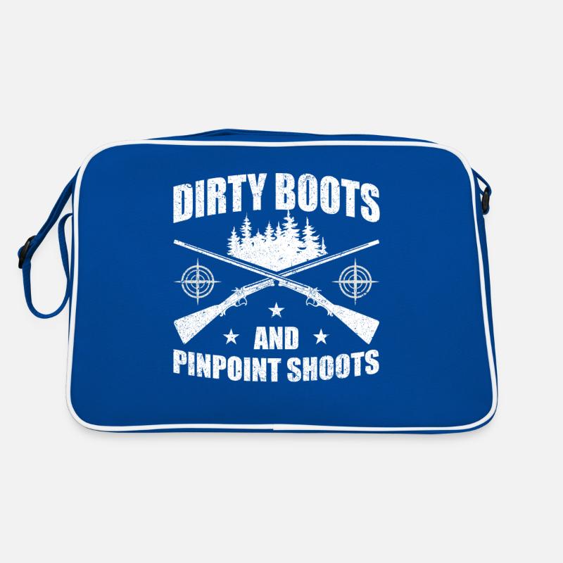 Funny hunt for hunters Retro Bag