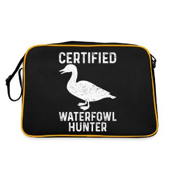 Drôle de chasse au canard - Sac Retro - noir/or - Dos