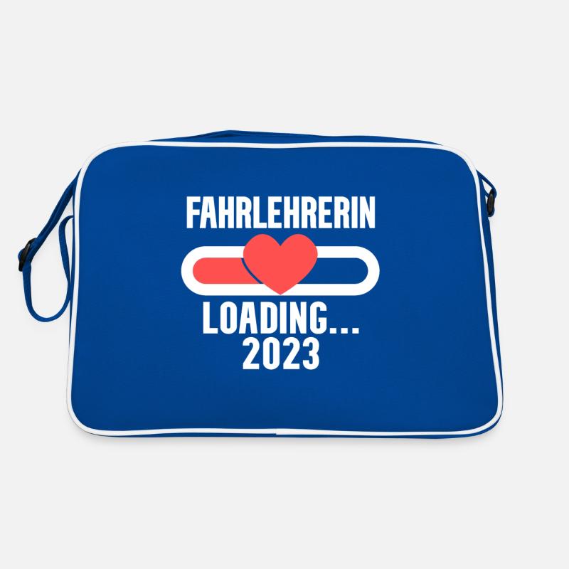 Fahrlehrerin 2023 Loading Retro Tasche