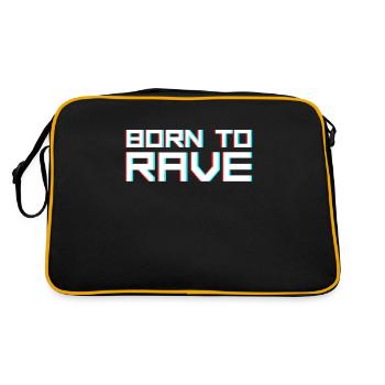 Rave Raver Dicton - Sac Retro - noir/or - Dos
