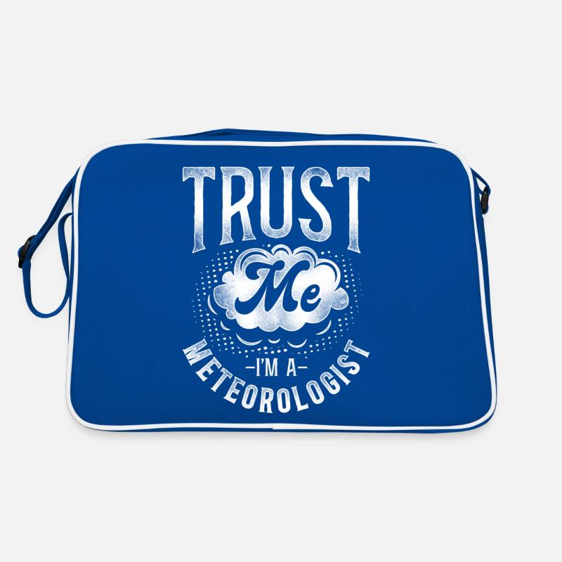 Meteorologist Weather Forecast Retro Tasche