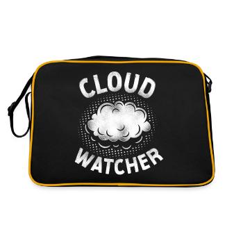 Meteorologist Weather Forecast - Retro Bag - black/gold - Back