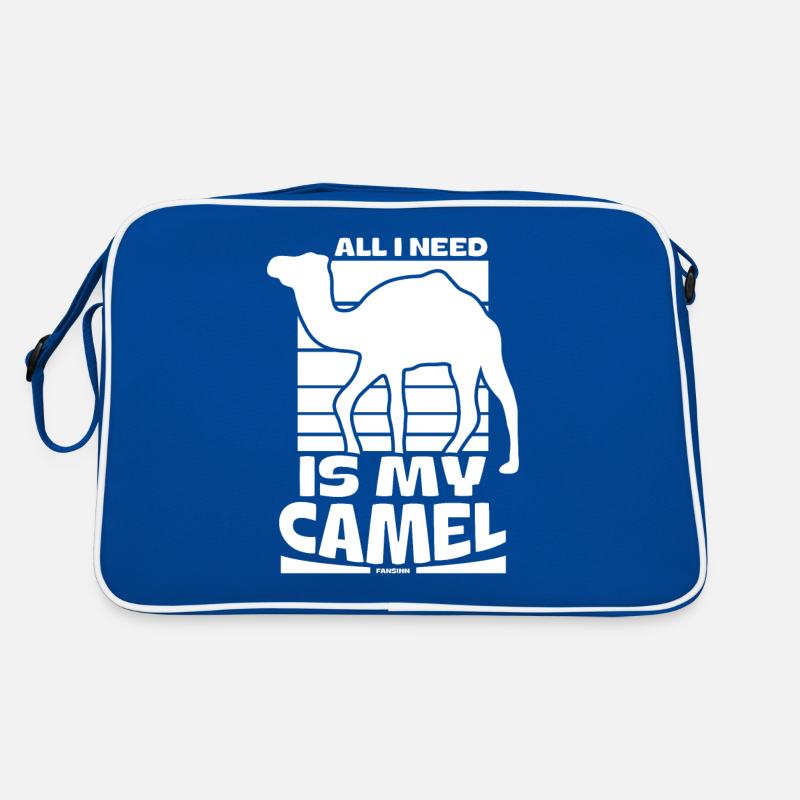 All I Need Is My Camel Retro Tasche