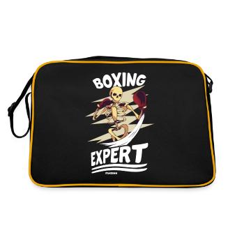Boxing Expert - Retro Bag - black/gold - Back